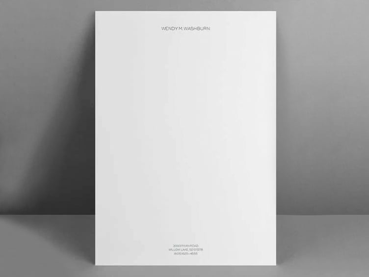 Print Perfection Briefpapier-Vorlagen