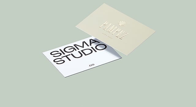 High quality image showcasing custom Business Cards by MOO