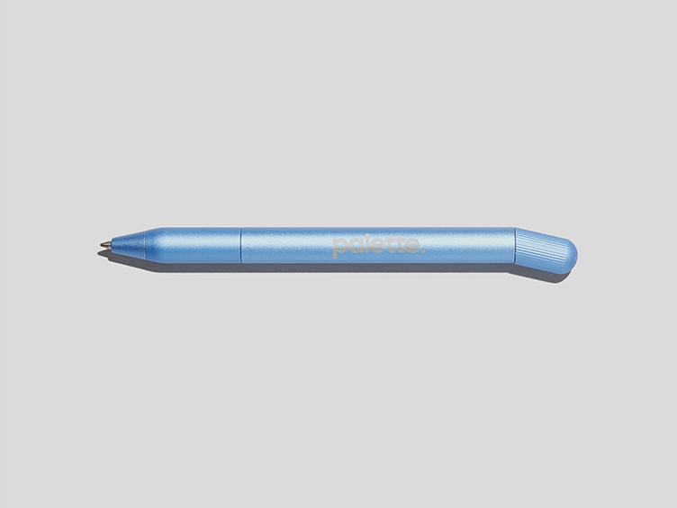 MOO Twist Pen, Azure Blue