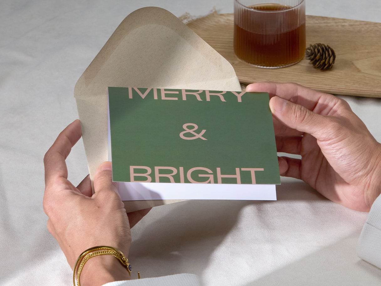 Nothing beats a custom Holiday Card