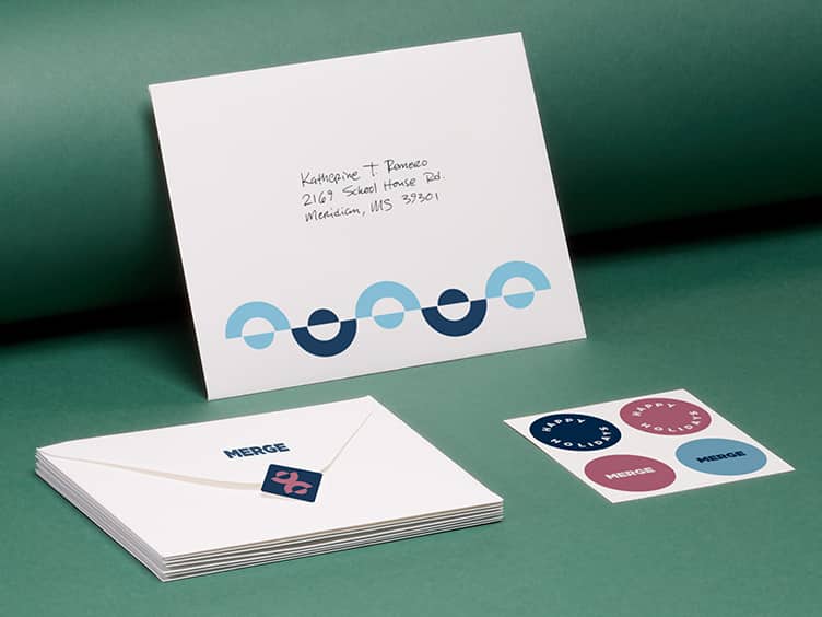 Branded Stickers and Envelopes