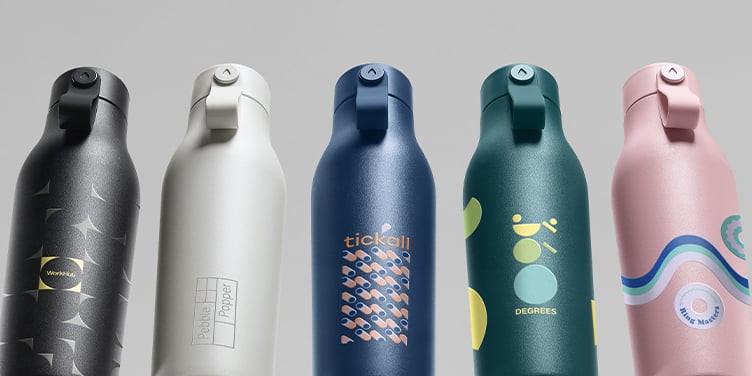 Custom MOO Water Bottle