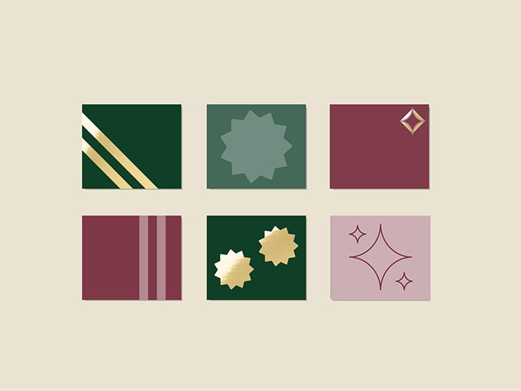 A different design on every tag.