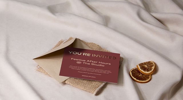 Holiday print materials