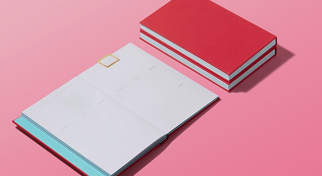 Stack of Planners
