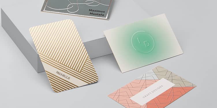 Business Cards with Special Finishes