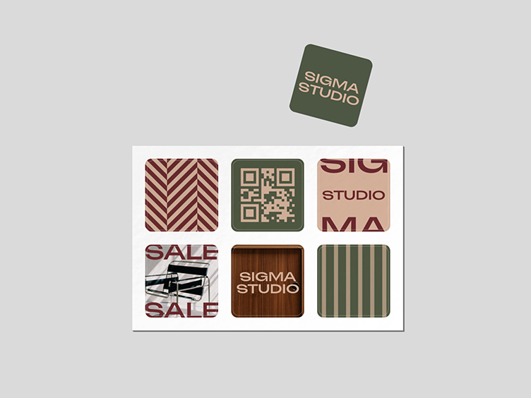  Square Vinyl Stickers