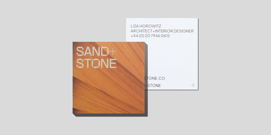Luxe Square Business Cards