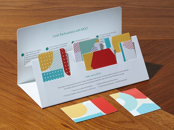 MOO Business Card Sample Pack