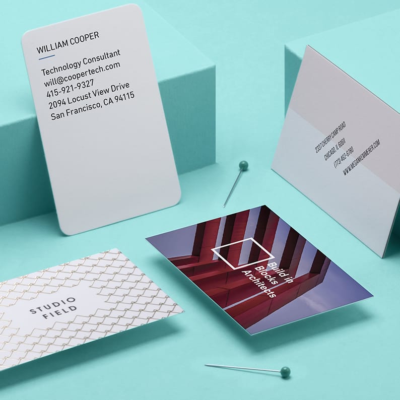 Visitenkarten im MOOFormat gestalten & drucken MOO DE