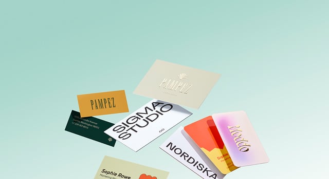 Variety of Business Cards
