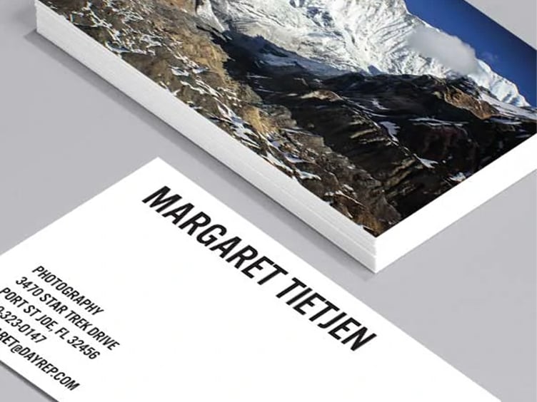 Be Scene Card Design