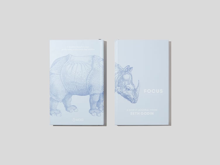 MOO x Seth Godin Notebook