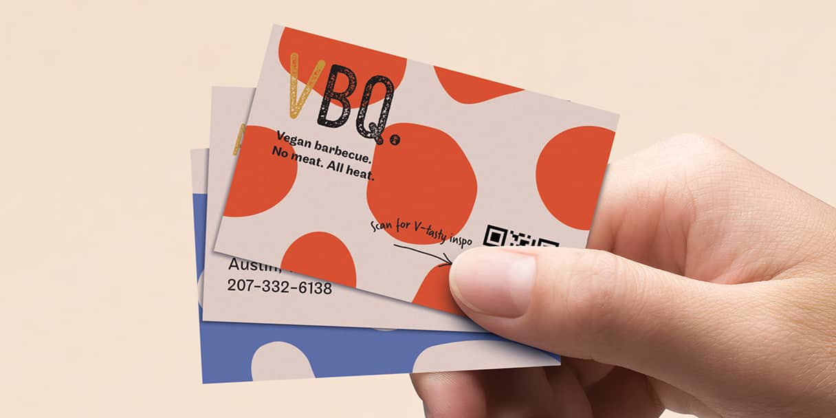 Biglietti da visita QR Code scansionabili MOO IT