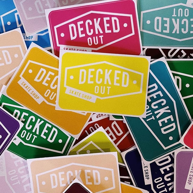 Colorful Rectangular stickers 