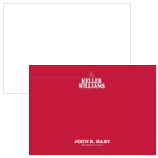Keller Williams Notecard Red