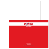 RE/MAX Notecard Red