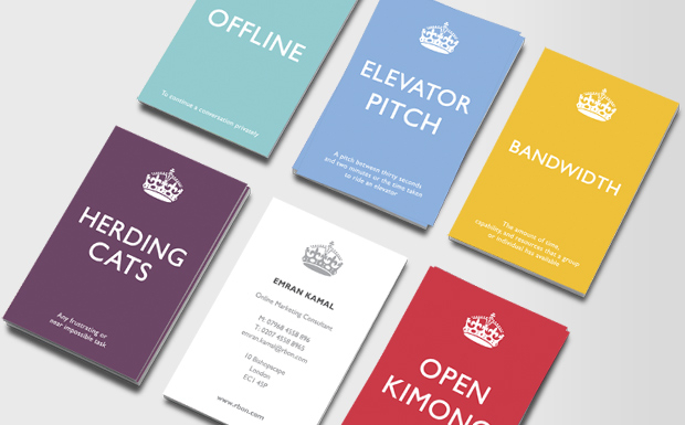 Business Cards for Advertising, PR & Sales
