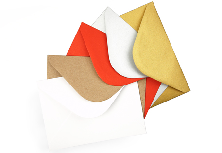 MOO's festive Envelopes