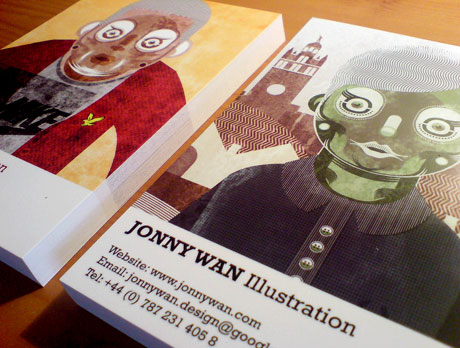 Illustrated Postcards by Jonny Wan