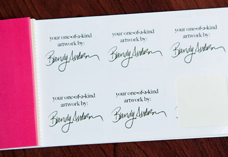 Signature Stickers