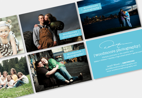 Woodmoore Photography Business Cards