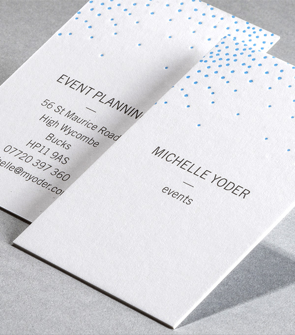 Business Card designs - Deco dots