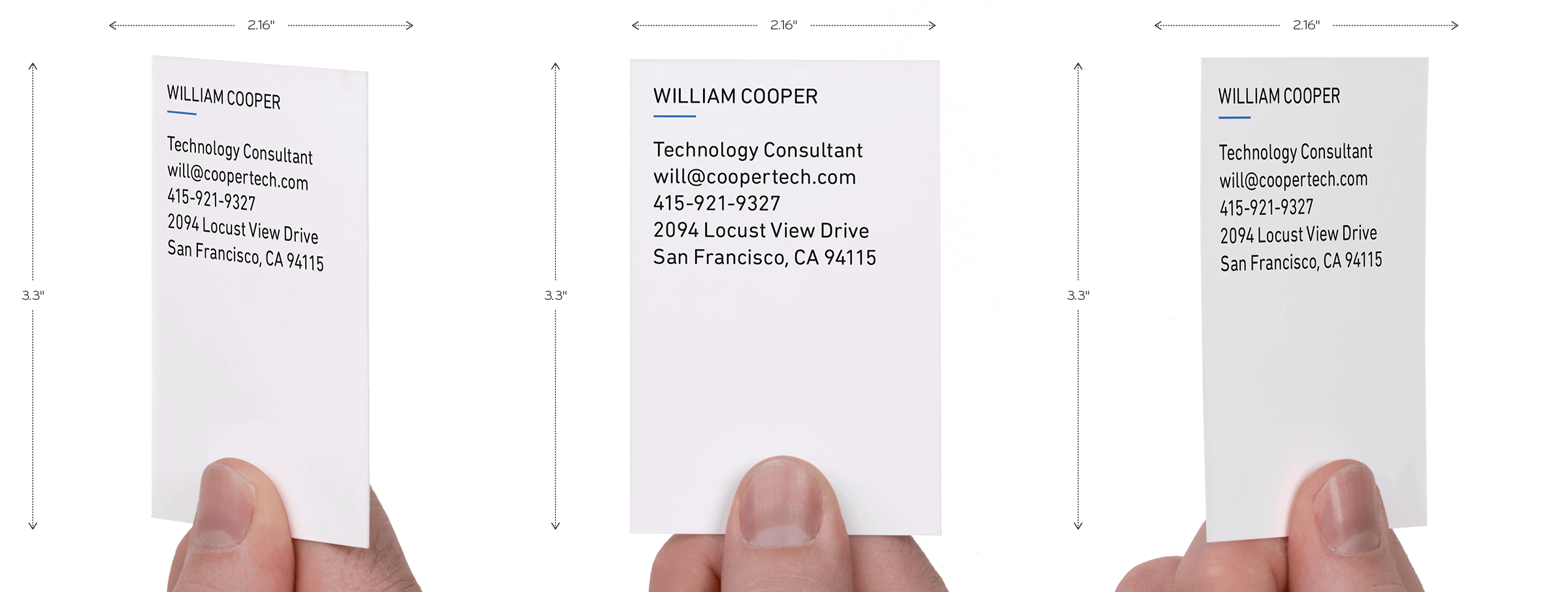 Disegna e stampa Biglietti da visita Classic online MOO IT