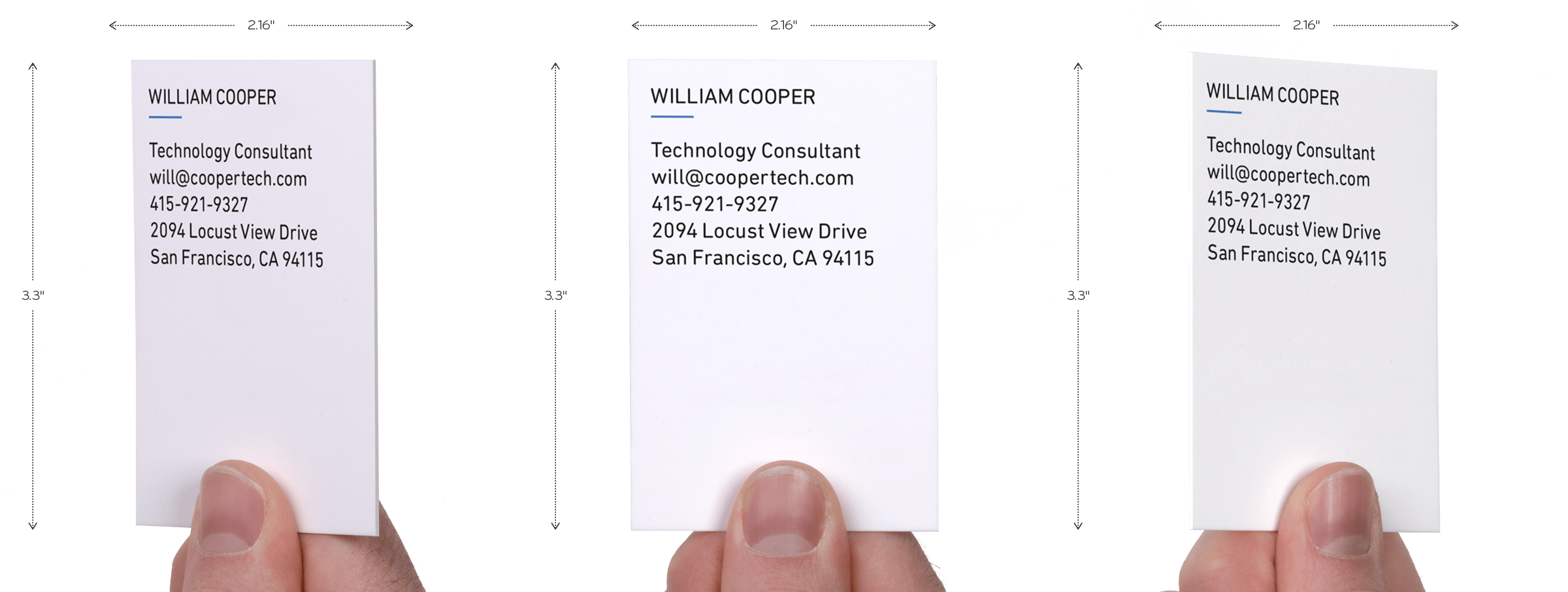 MOO size Business Cards Doublesided Business Cards MOO US