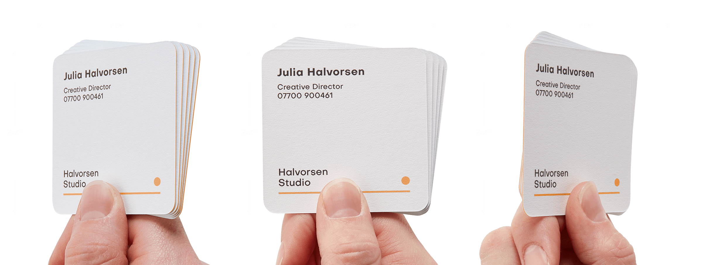 Luxe Business Cards 8 Seam Colors MOO US