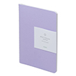 Liniertes Notizbuch, Softcover, Lavendel