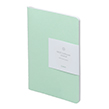 Lined Notebook, Softcover, Mint Green