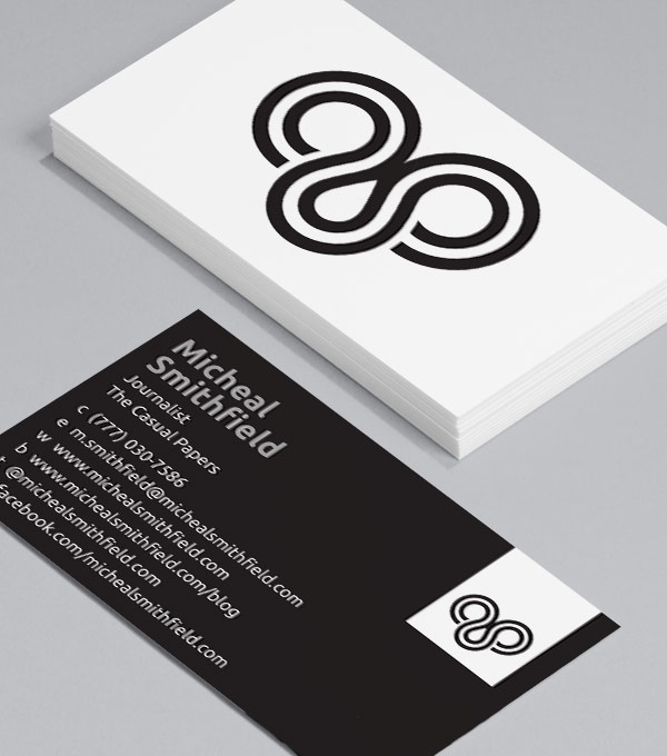 Free, printable, customizable luxury business cards