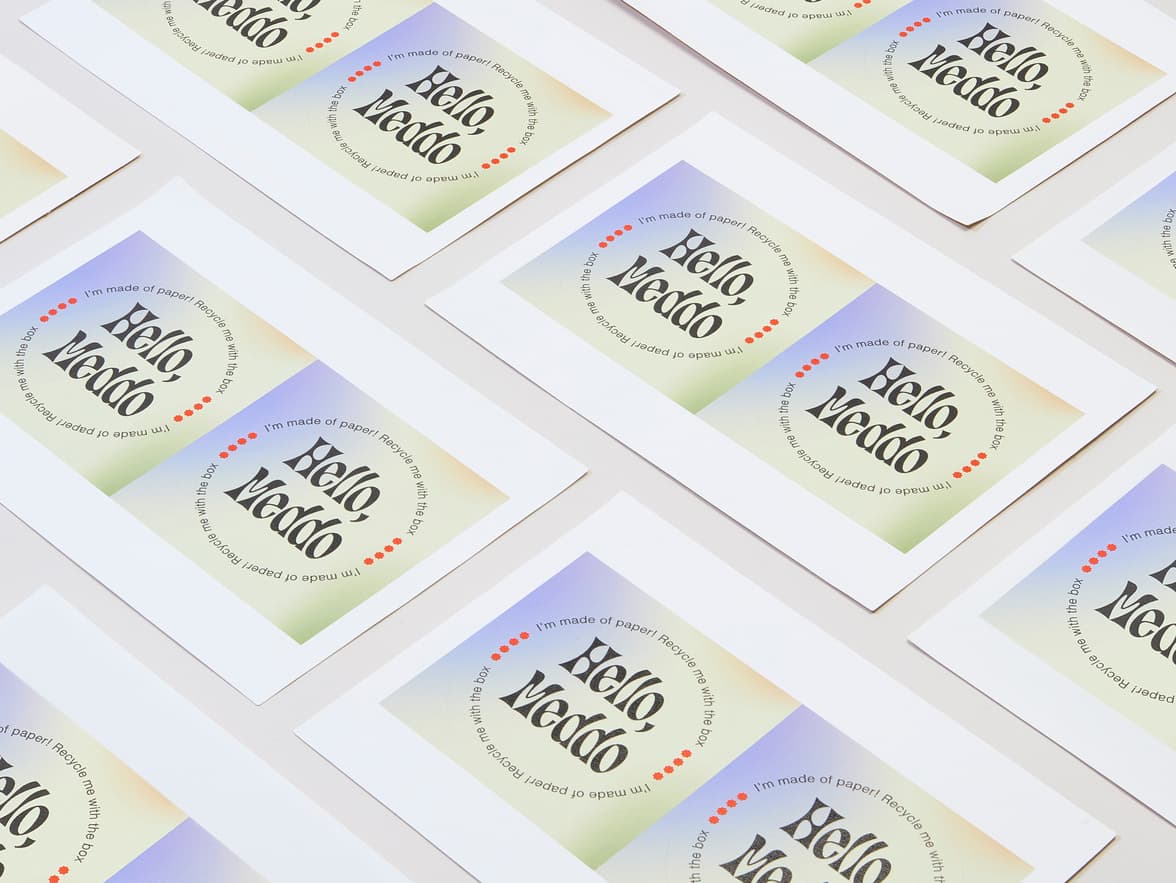 A collection of customized matte paper stickers in size 3 inch.