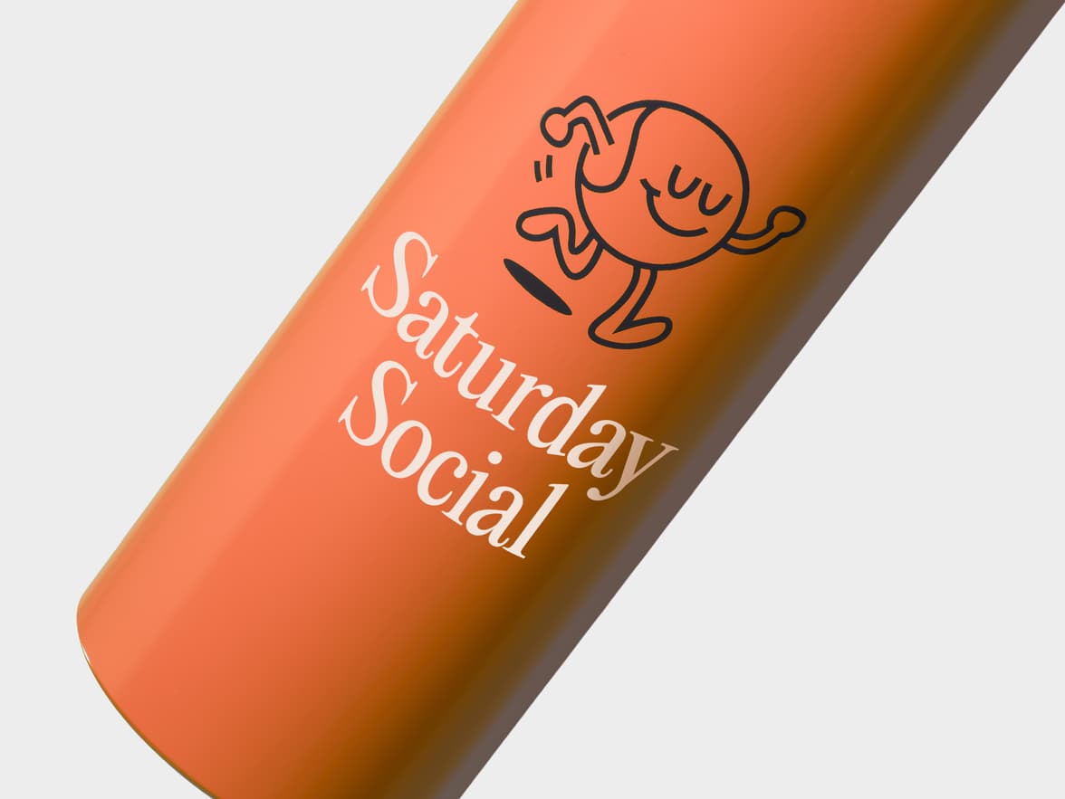 Matte Tawny H2Go Virtue Aliminum Water Bottle Close Up With One-Sided Printing Customisation