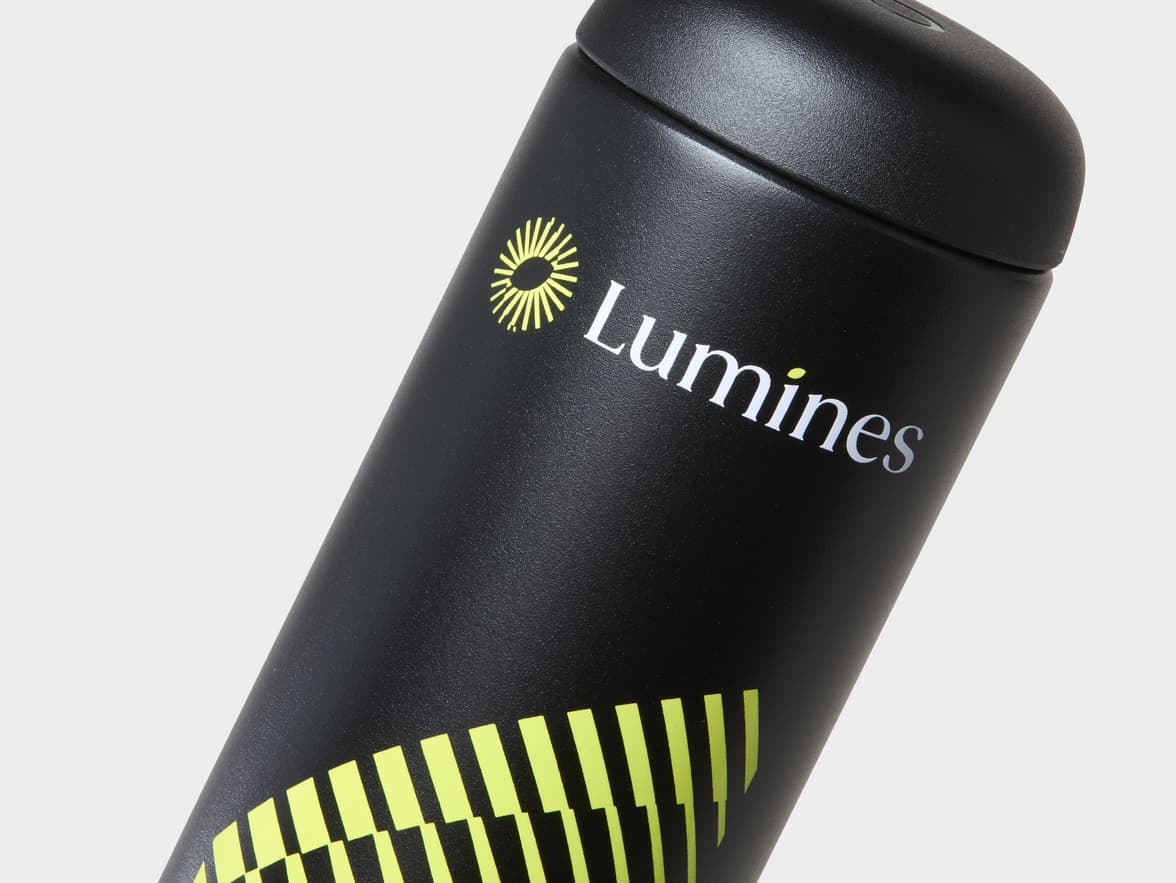 Matte Black Fellow® Carter Move Mug Close Up  With One-Sided Printing Customisation