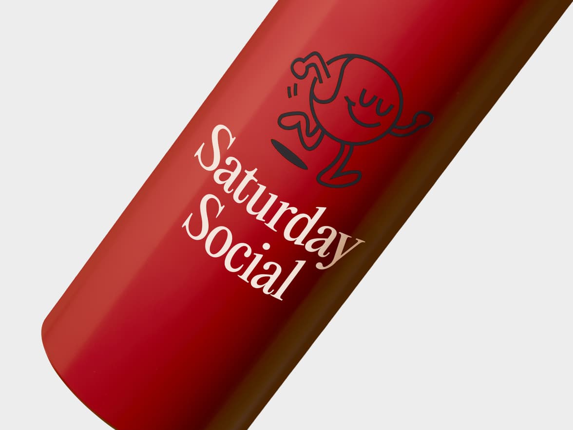 Matte Red H2Go Virtue Aliminum Water Bottle Close Up With One-Sided Printing Customisation