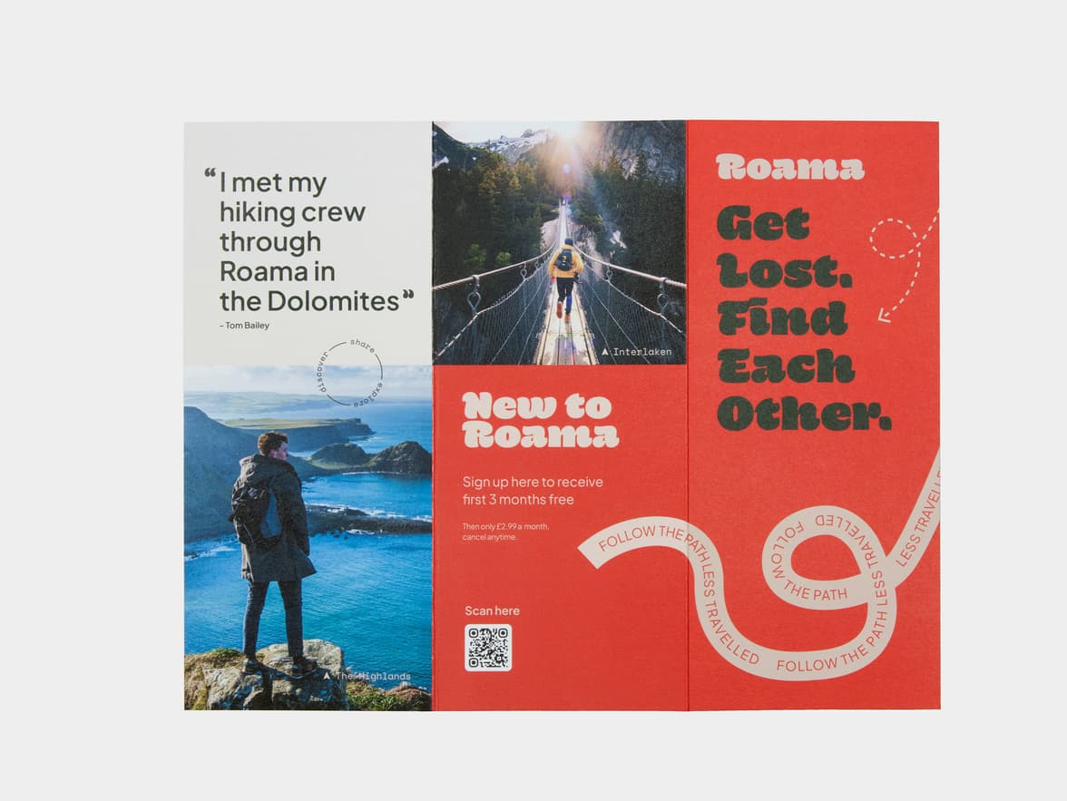 The inner contents of a Tri-Fold Eco Brochure.