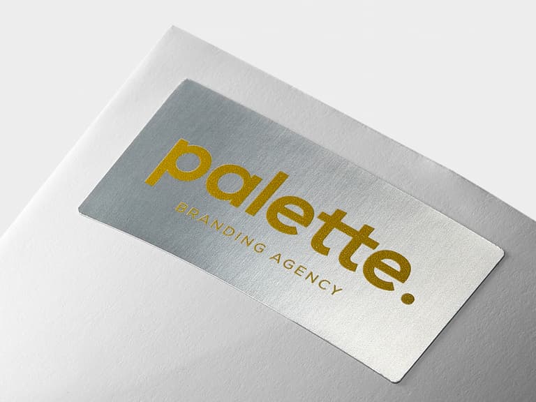 Metallic Stickers, Sheet, 1" x 2", Rectangular, Silver