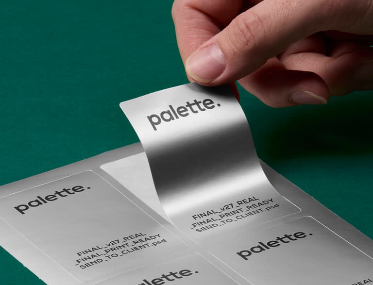 Metallic Stickers, Sheet, 2