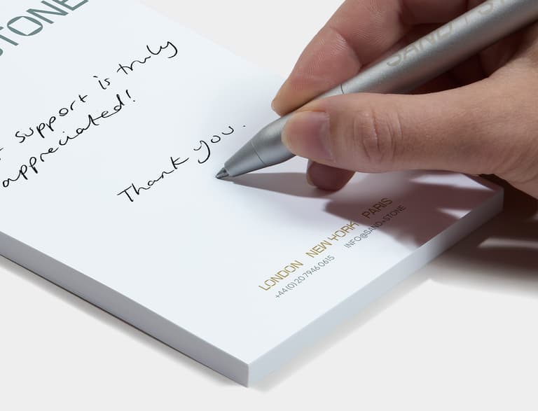 Premium Notepad Custom MOO Notepad, 100, Medium (5x7in) | MOO